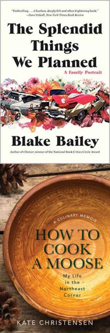 Turning Inward - Blake Bailey, Kate Christensen - 10/25/2015 - 2:00pm